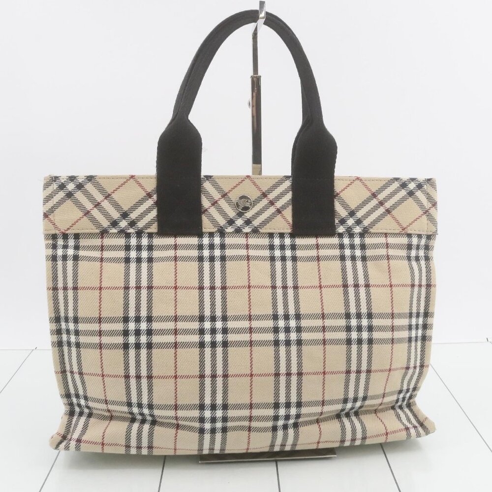 Burberry Blue Label Nova Check Canvas Tote